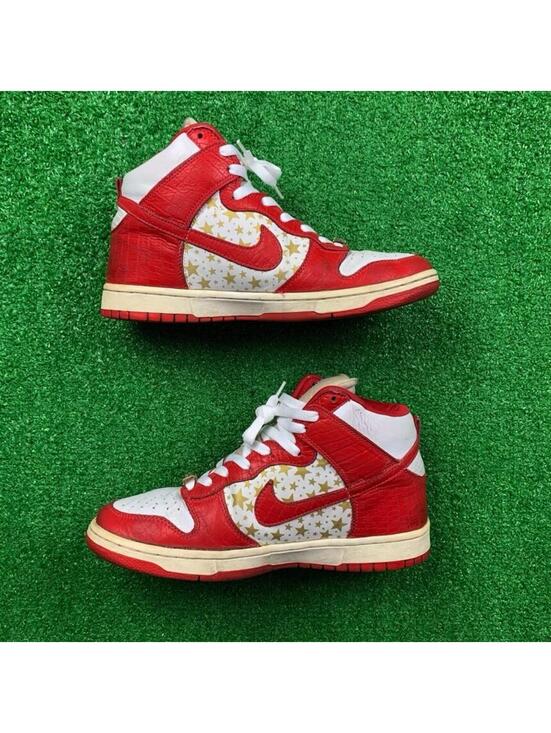 2003 Nike Supreme Dunk High Pro SB Stars Low Red Box Logo 307385-161 9 VTG main image 11